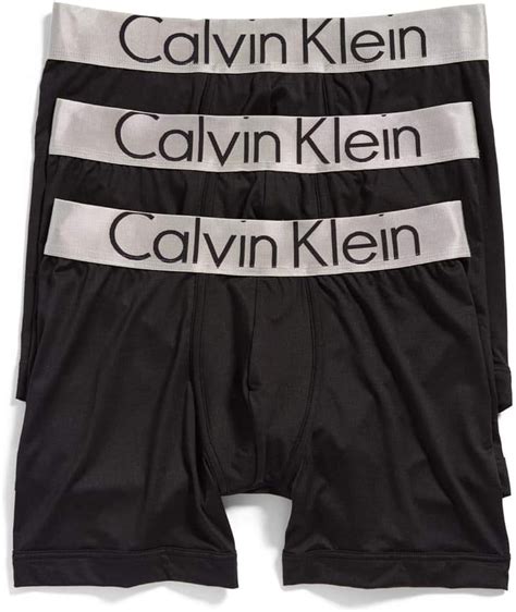 steel micro 3-pack boxer briefs calvin klein|boxer briefs trunk calvin underwear.